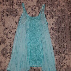 Anthropologie Teal Sleeveless || Small || EUC
